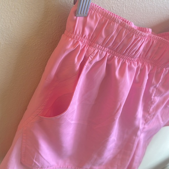 Athletic Works Shorts Lined Light Pink Pull On  Shorts Womens Size 16-18 - Picture 2 of 12